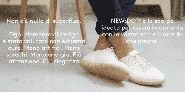 GEOX lancia NEW:DO la scarpa ecosostenibile al 100%