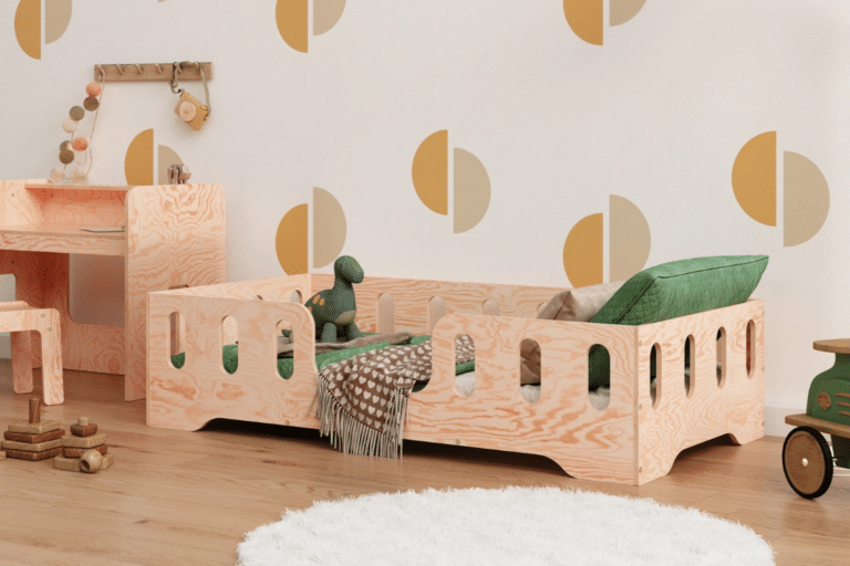 Lettino a terra: una scelta innovativa per il benessere dei bambini